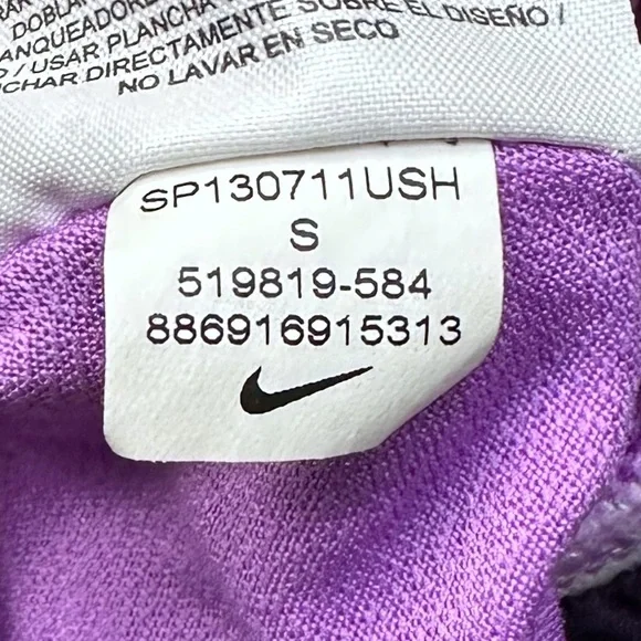 Nike 4’ Running Fitness Shorts Purple Lavender Workout Court 519819-584 Ace - Picture 11 of 12